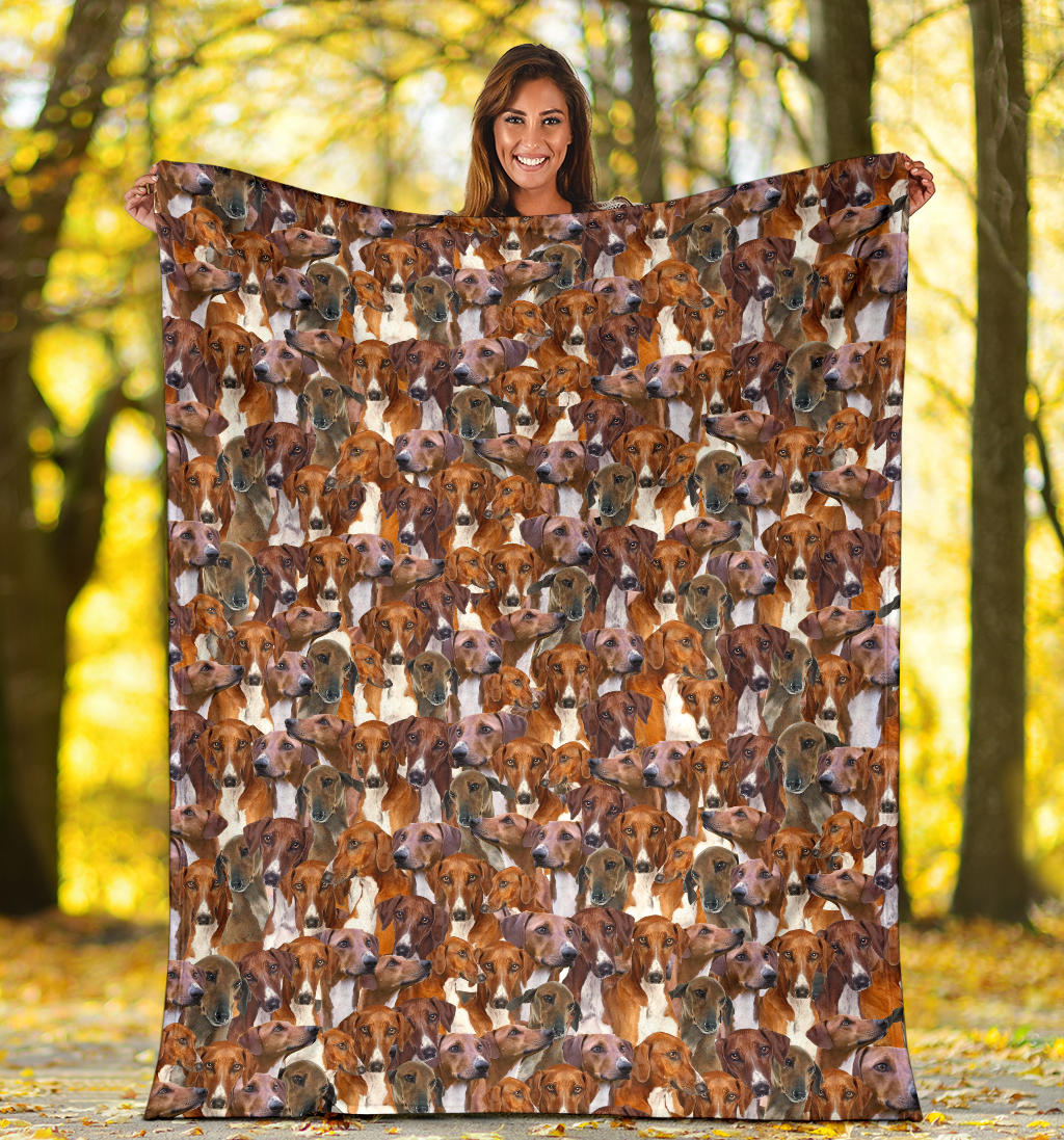 Azawakh Full Face Blanket