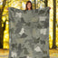 Bergamasco Shepherd Camo Blanket