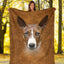 Basenji Face Hair Blanket