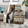 Border Collie-Your Partner Blanket