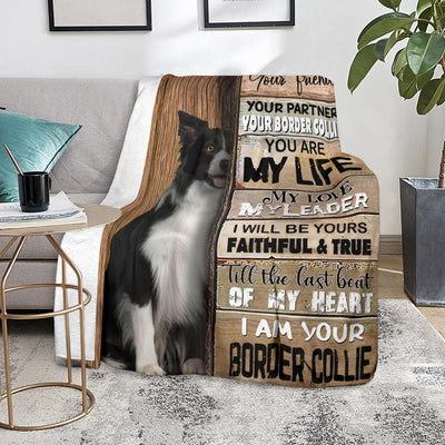 Border Collie-Your Partner Blanket