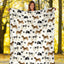Tibetan Terrier Paw Blanket