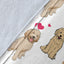 Australian Labradoodle Heart Blanket