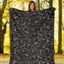Curly Coated Retriever Full Face Blanket