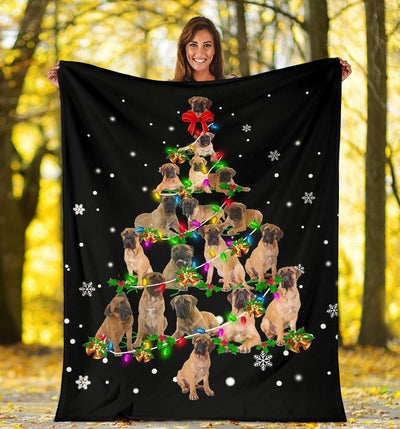 Bullmastiff Christmas Tree