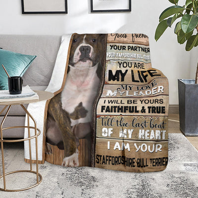 Staffordshire Bull Terrier-Your Partner Blanket