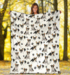 Rat Terrier Paw Blanket