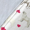 Maremma Sheepdog Heart Blanket
