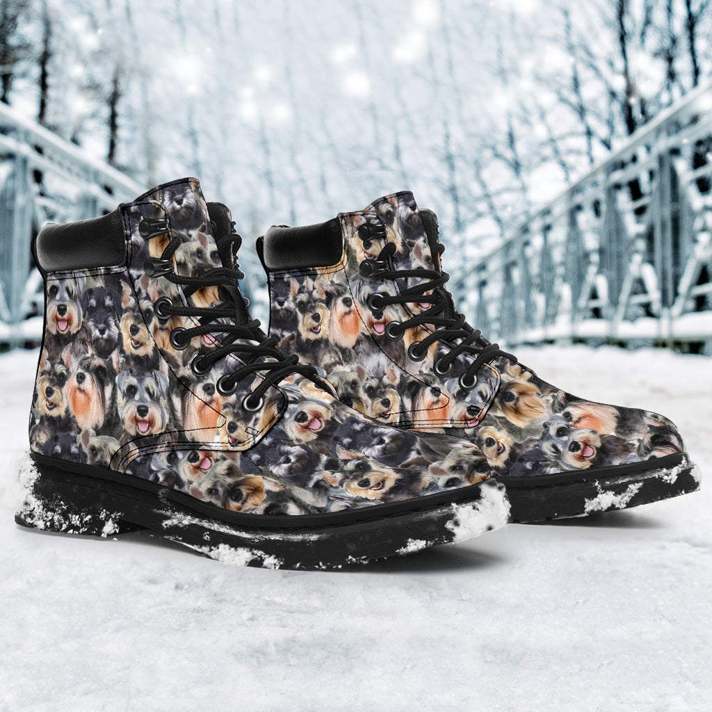 Schnauzer Full Face All-Season Boots