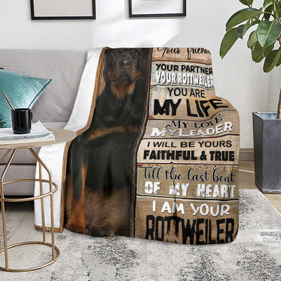 Rottweiler 2-Your Partner Blanket