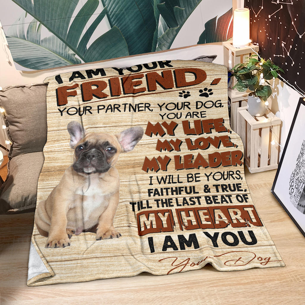 French Bulldog-My Love Blanket