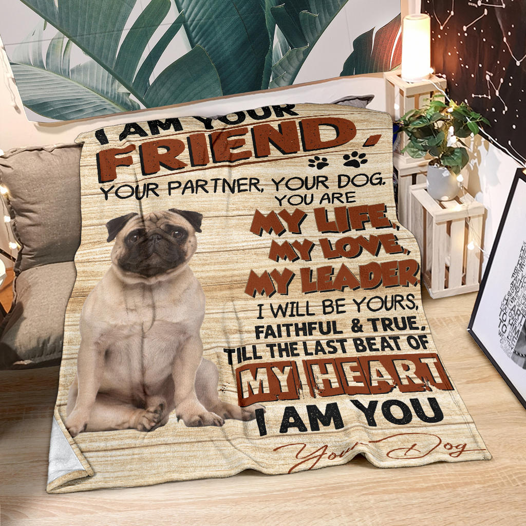 Pug 2-My Love Blanket