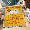 Samoyed-Dog Mom Ever Blanket