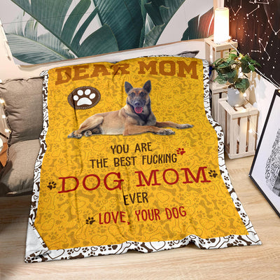 Belgian Shepherd-Dog Mom Ever Blanket