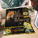 Chow Chow-A Dog Mom Blanket