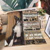 Boston Terrier-Your Partner Blanket