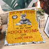 Miniature Schnauzer-Dog Mom Ever Blanket