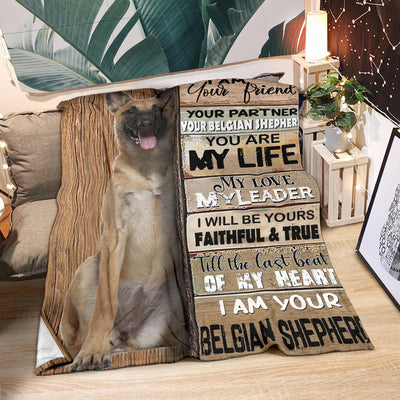 Belgian Shepherd-Your Partner Blanket