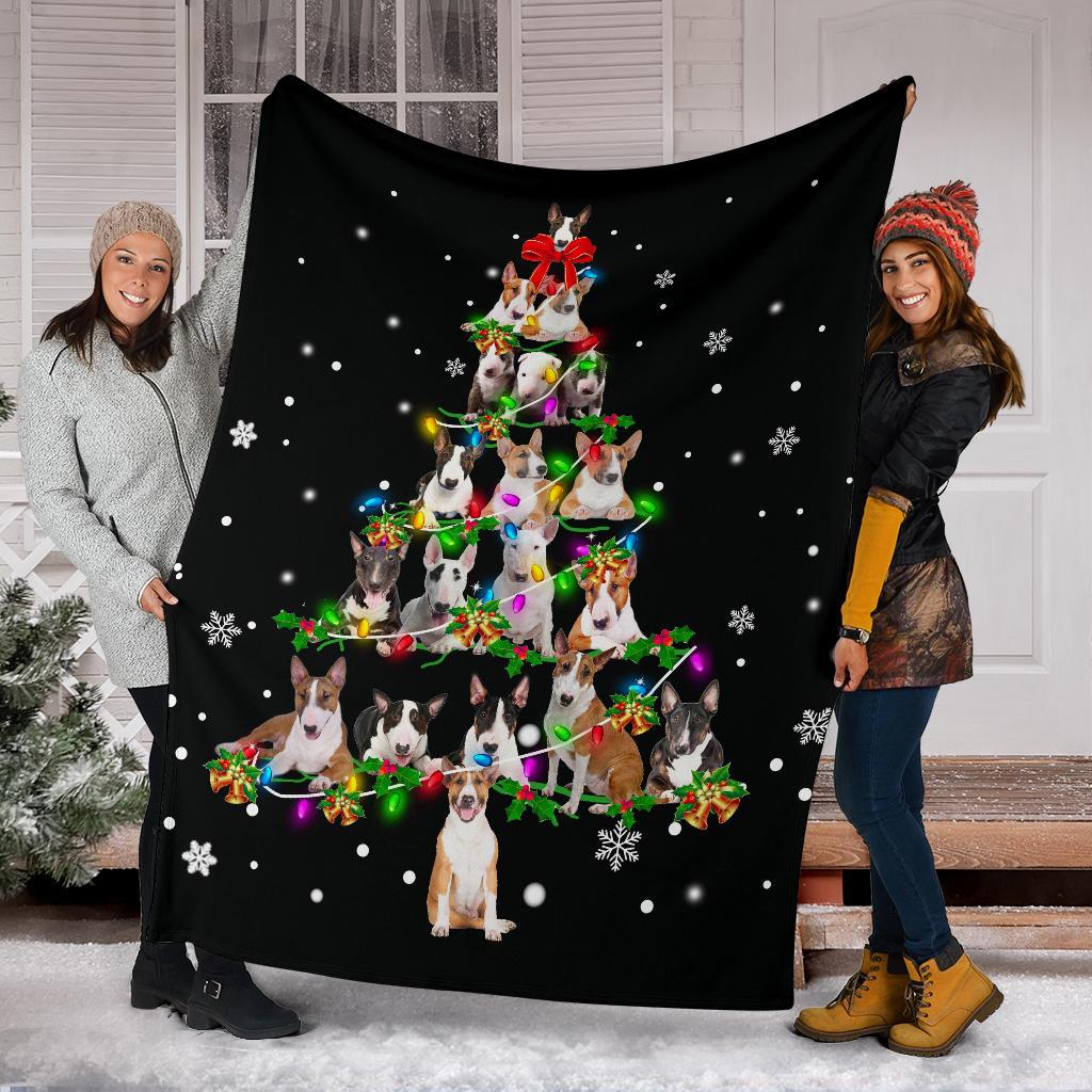 Bull Terrier Christmas Tree