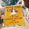 Cavalier King Charles Spaniel 2-Dog Mom Ever Blanket