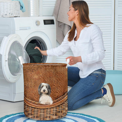 Bearded Collie - Rattan - LB