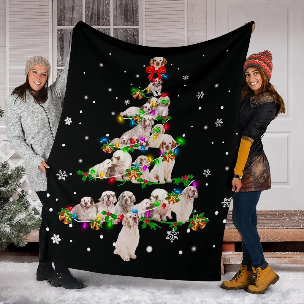 Clumber Spaniel Christmas Tree