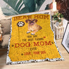 Puggle-Dog Mom Ever Blanket