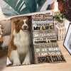 Border Collie 2-Your Partner Blanket