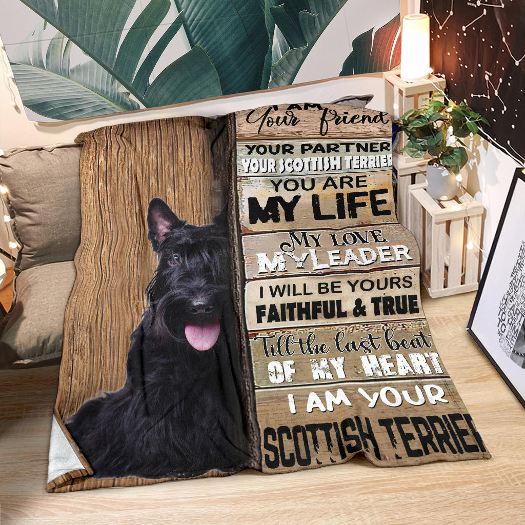Scottish Terrier-Your Partner Blanket