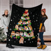 Hamster Christmas Tree Blanket