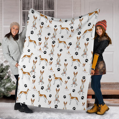 Ibizan Hound Paw Blanket