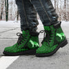 German Shepherd Mandala Green All-Season Boots