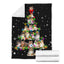 Shetland Sheepdog Christmas Tree Blanket