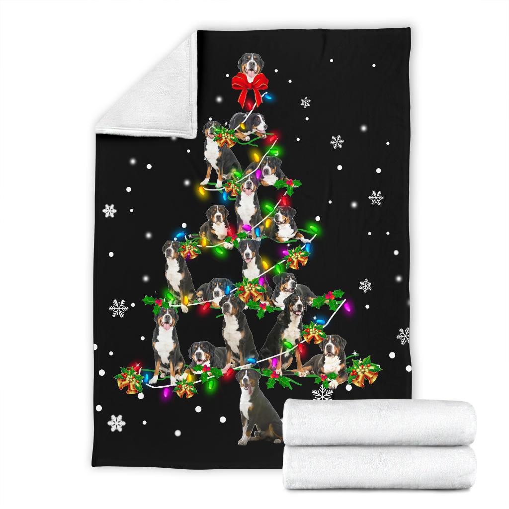 Greater Swiss Mountain Dog Christmas Tree