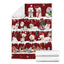 Bichon Snow Christmas Blanket