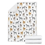 Greyhound Paw Blanket