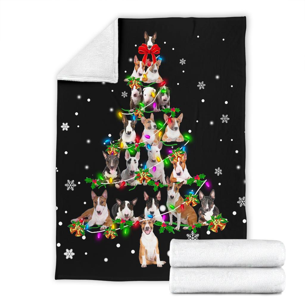 Bull Terrier Christmas Tree