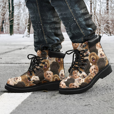 Labradoodle Full Face All-Season Boots