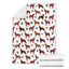 Irish Setter Paw Blanket