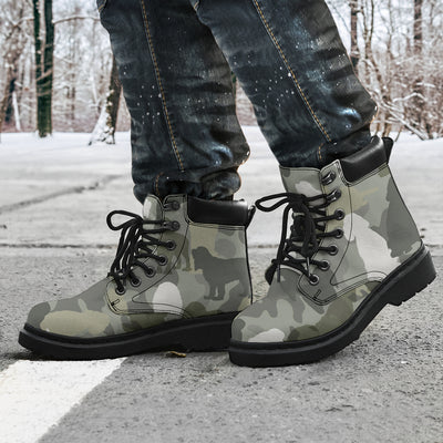 Cocker Spaniel Camo All-Season Boots