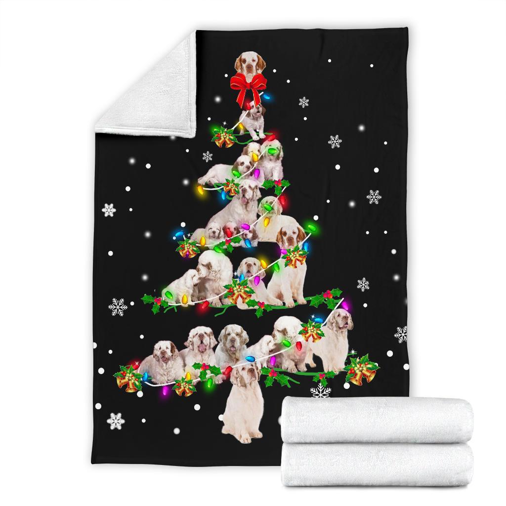 Clumber Spaniel Christmas Tree