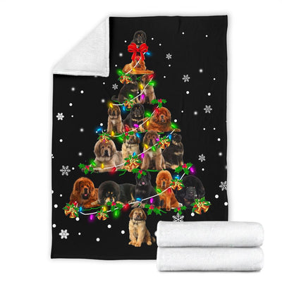 Tibetan Mastiff Christmas Tree