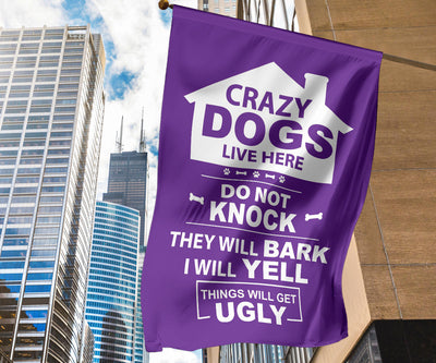 Multiple Dogs - Purple