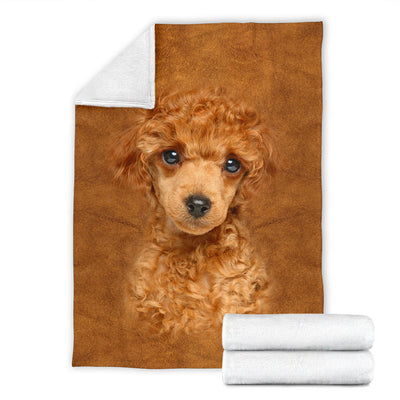 Poodle Face Hair Blanket