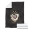 Finnish Lapphund Face Hair Blanket