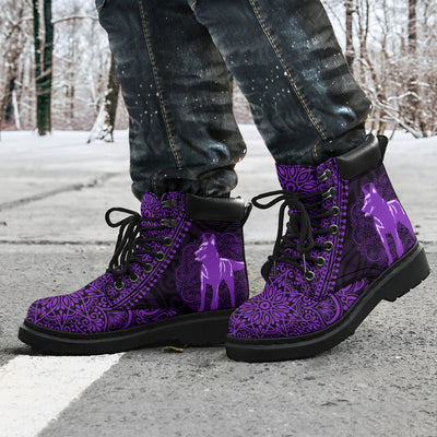 Australian Kelpie Mandala All-Season Boots