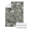 Leonberger Camo Blanket