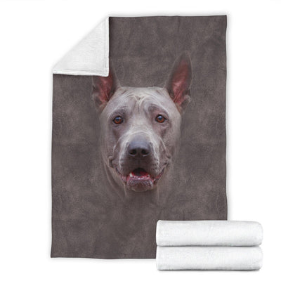 Thai Ridgeback Face Hair Blanket