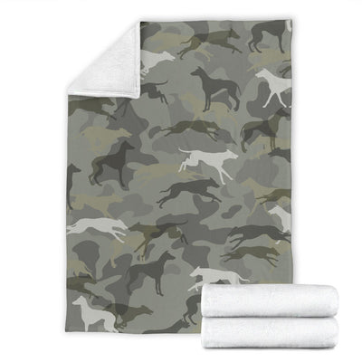 Greyhound Camo Blanket