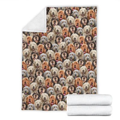 Otterhound Full Face Blanket